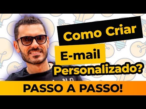 Como Criar E-mail Personalizado com Nome | Super Fácil de Fazer, Fica Show!