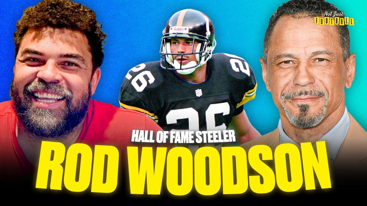 Rod Woodson Tells Untold Steelers Stories from His NFL Career & More! | Not Just Football