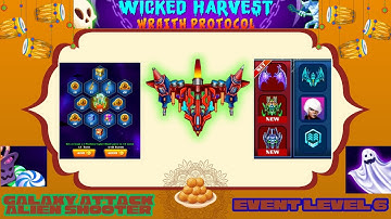 Galaxy Attack Alien Shooter | Wicked Harvest Event 2025 LEVEL 6 | ZAMBARIO GAMERS