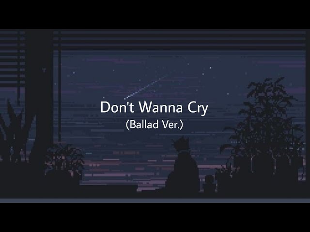 Don't wanna cry - Seventeen (Ballad Ver.) class=
