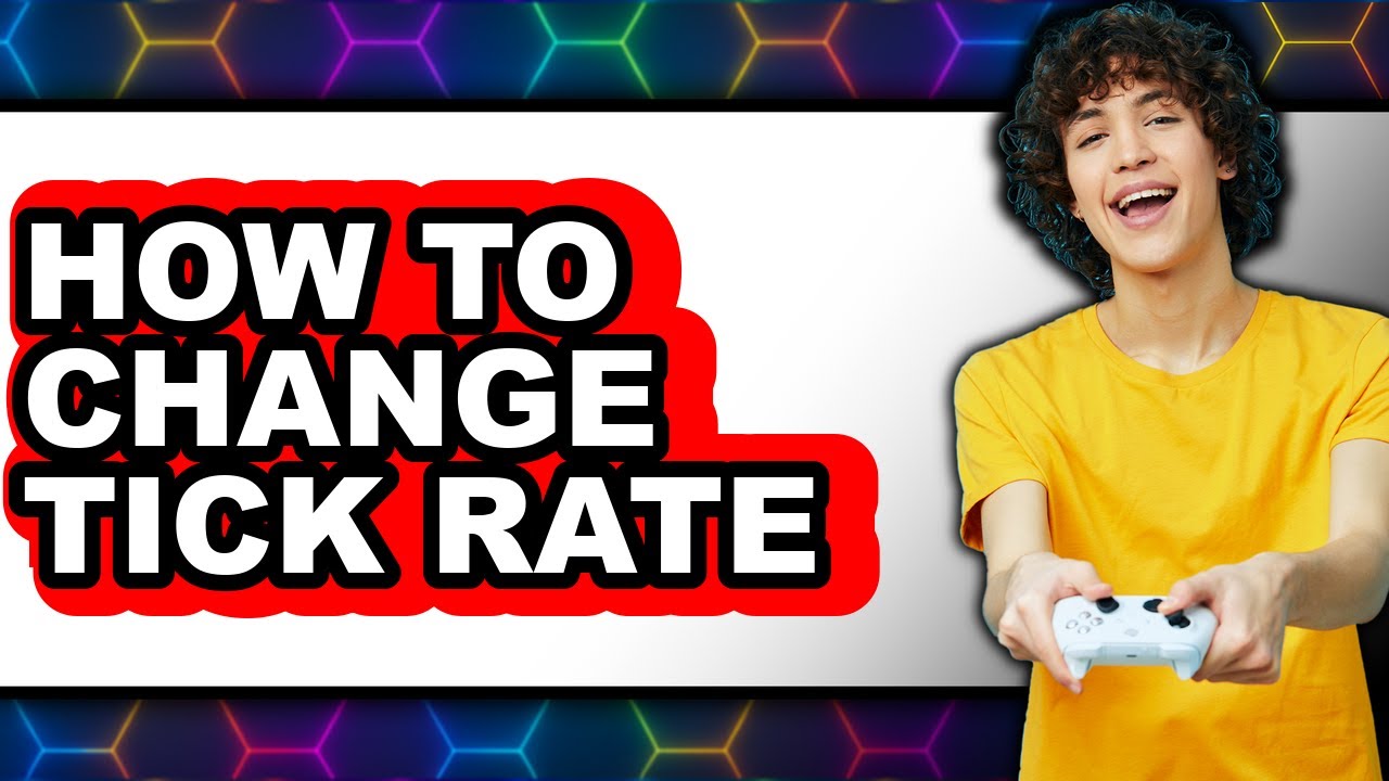 Window Tick Rate How to Change Tick Rate (only Way) - YouTube