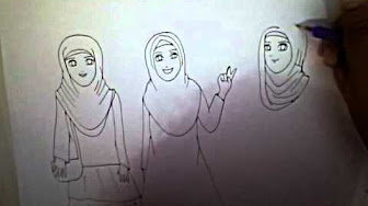Gambar Kartun Wanita Berhijab Anak 2017 Youtube Muslimah Smp