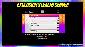 SHOWCASE EXCLUSION STEALTH SERVER FREE / PAID FOR RGH / JTAG XBOX 360