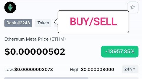 How To Buy/Sell Ethereum Meta (ETHM) Token on Trust Wallet 💰| How To Buy/Sell (ETHM) Token Uniswap