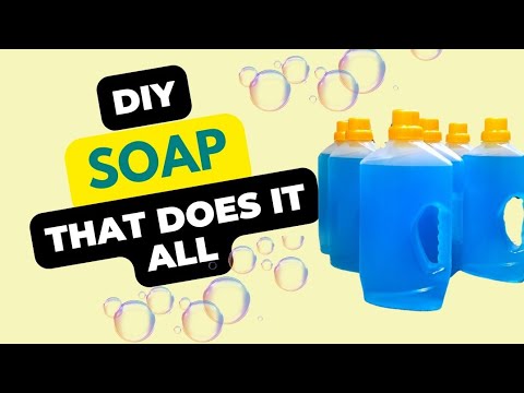 How to Make Multipurpose Liquid Soap at Home | Step-by-Step DIY ...