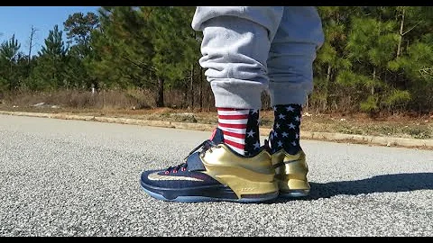 KD 7 PREMIUM 'GOLD MEDAL' REVIEW AND ON FEET!!!