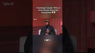 Channing Crowder TROLLS Kevin Durant About Not Having Kids 😭💀 #shorts News