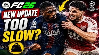 FC 26 Update Review: Players Feel Heavier!