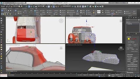 3Dsmax Tutorials, Learn 3D Modeling a Vintage Car ( Delahaye 1937) from Scratch in 3dsmax ( Part 3)