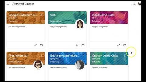 Tech Tip in Ten: Archive Google Classroom