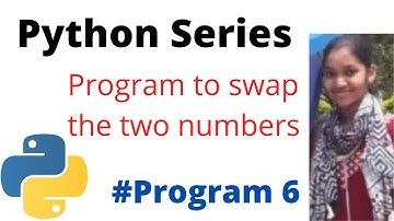Python program to swap two variables #python #python3 #pythonprogramming #pythonforbeginners
