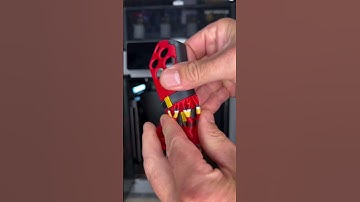 3D printed PS5 controller Deadpool skin #sunlu #3dprintingfilament #marvel #spiderman