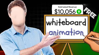 How to create whiteboard animation for finance video 100% Free!