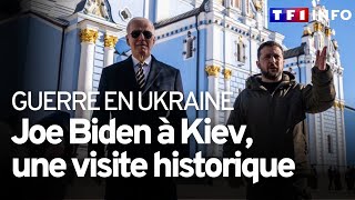 Joe Biden à Kiev : une visite historique