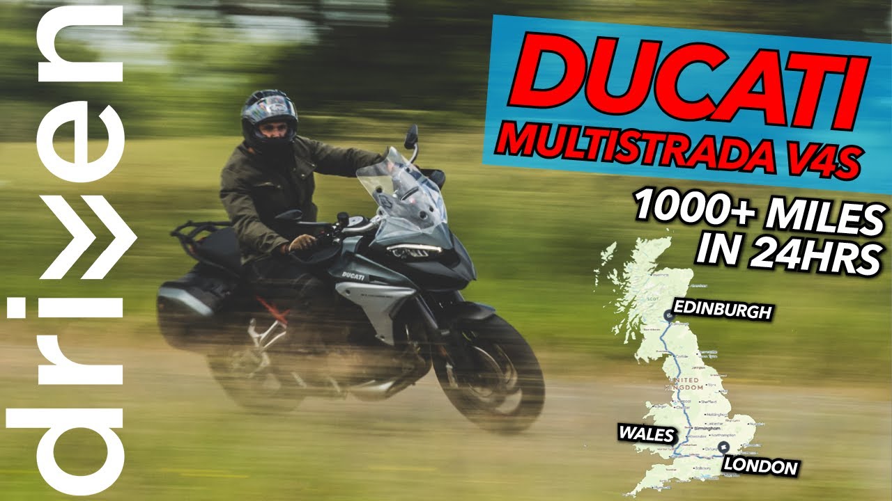 Ducati Multistrada V4S | Более 1000 миль за 24 часа