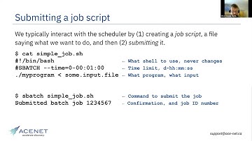 ACENET Basics: Job Scheduling with Slurm