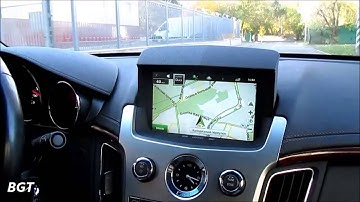 Cadillac CTS 2-nd Generation - Навигация BGT-NKP2200 на штатный монитор