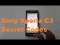 Sony Xperia C3 Latest Secret Codes