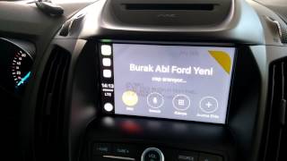 Yeni̇ Kuga 2017 Car Play Ayarlama Sync 3