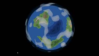Prototyping a 2D planet calculated by a shader in GODOT