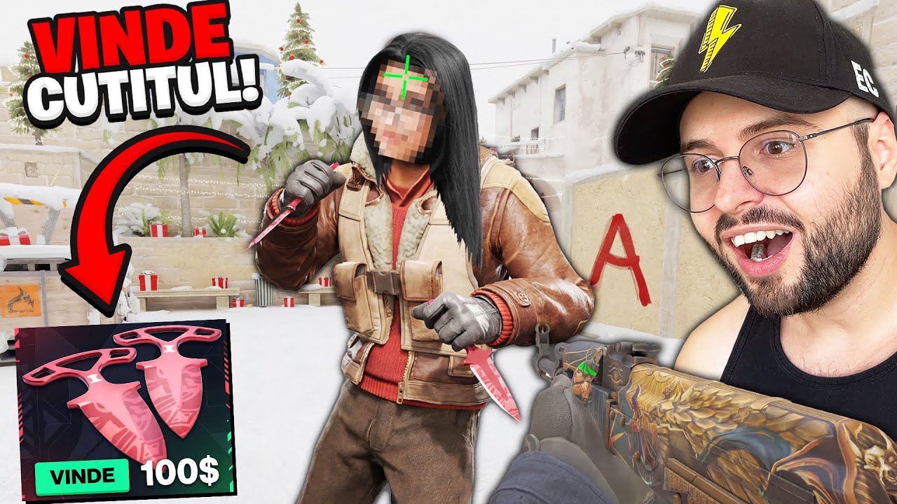 Daca IMI BAT SOTIA la CS2, trebuie sa ISI VANDA CUTITUL de 100 DE EURO