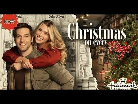 Christmas On Every Page 2025 Best Hallmark Christmas Romance Cozy Holiday Movies 2025