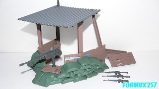 Details about / GI Joe 1986 Outpost Defender Large Machine Gun.