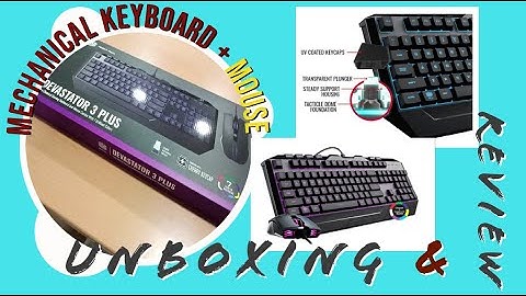 UNBOXING & REVIEW | DEVASTATOR 3 PLUS: Best for Gaming Experience (Mechanical Keyboard + Mouse)