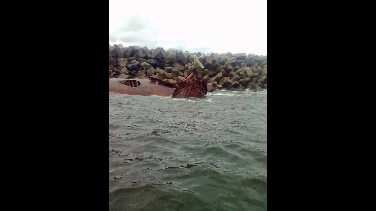 MT Victory 1 Ship wreck owned by Multi Trade Group Nigeria on 22nd sept 2013