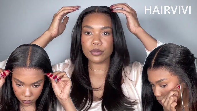 The Easy, Beginner-Friendly Method to Install a Lace Front Wig without –  Hairvivi