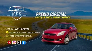SUZUKI SWIFT RS AÑO 2012-13 @autoskashiquique-mkrmotorsltda 