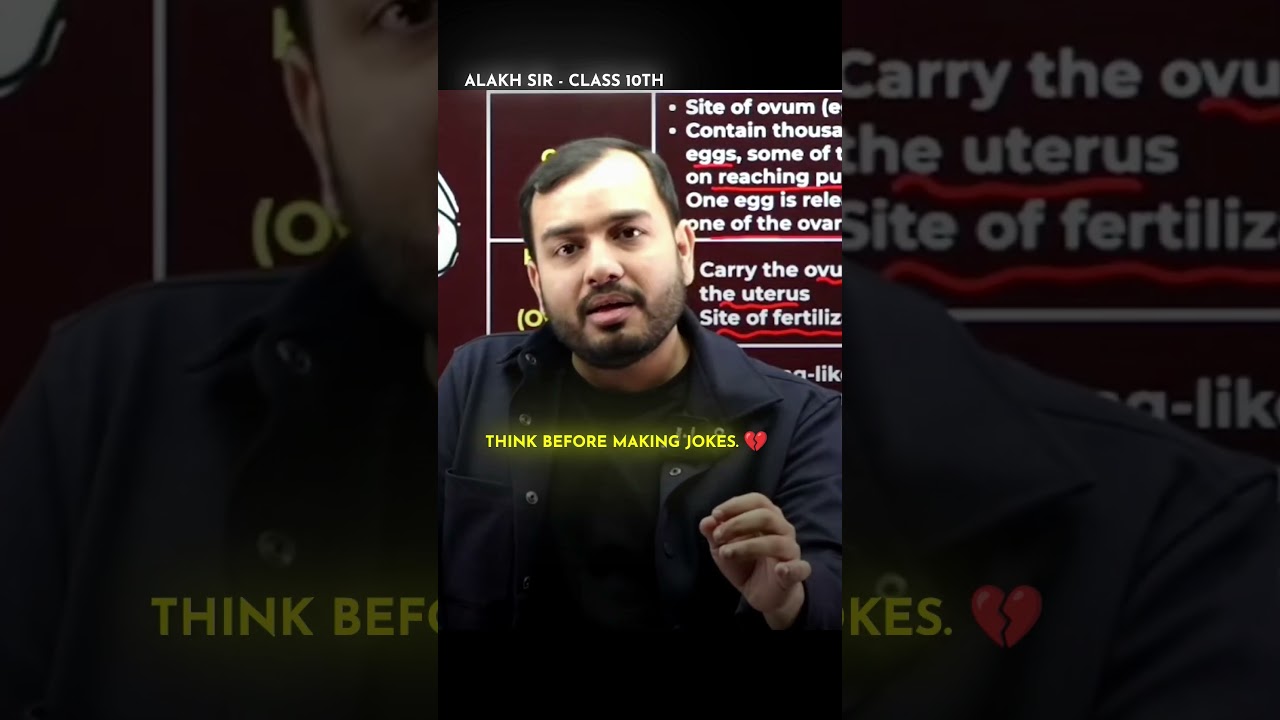 Think before making jokes. 💔 | 