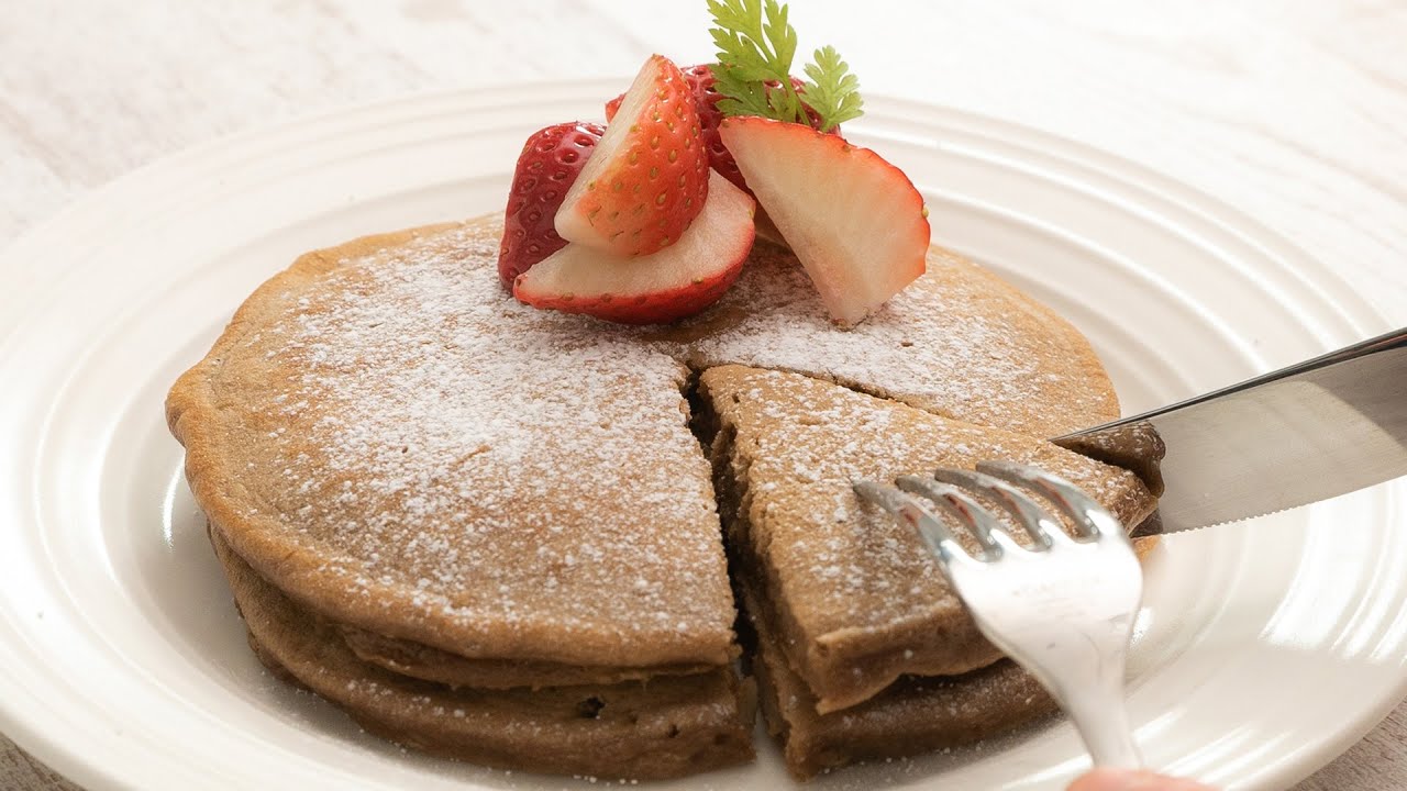 余ったおもちで もっちり食感 濃厚チョコパンケーキ 切り餅で簡単お菓子作り Youtube