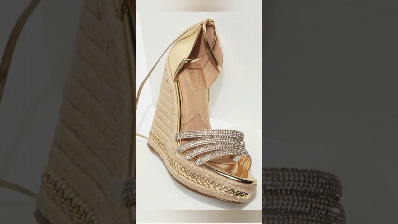 Wedge sandals design