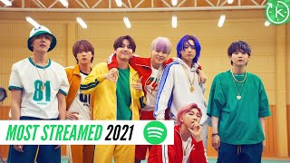 Spotify Top 60 Most Streamed Kpop Song of 2021 | August