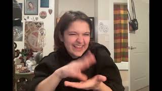 Introducing myself in ASL for @IndianaUniversity !
