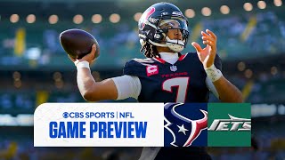 NFL Week 9 Thursday Night Football: Texans at Jets | Full Game PREVIEW
