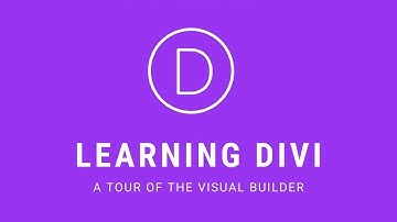 Learning Divi: A tour of the Visual Builder
