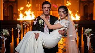 Single Dad Pulled a Crying Bride From the Fire - Not Knowing He Was Her Last Hope to Survive...