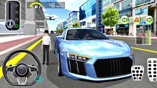 🔥 New Audi R8 Driving Simulator - 3D Driving Class 2026 - Car Game Android GamePlay screenshot 3