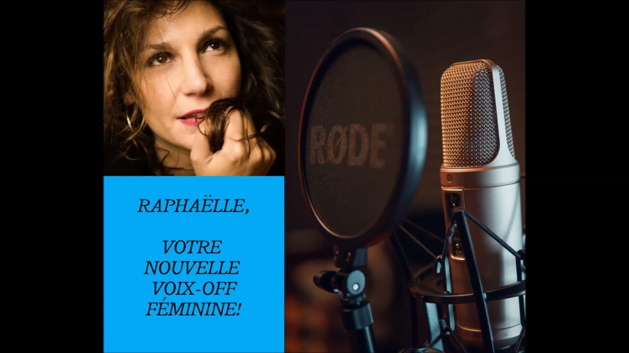 enregistrer votre voix off féminine