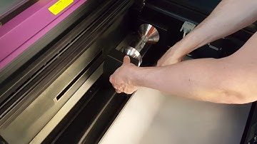 How to Use the Rotary Axis Function on a Universal Laser Cutter