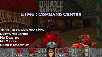 Doom Double Impact : Command Center ( Ultra Violence 100% )