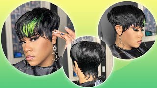 DIY | Removable Pixie Wig | Quick Weave  | Full Tutorial