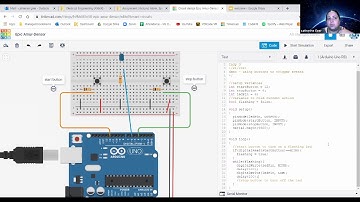Using a state variable in Arduino with TinkerCAD circuits