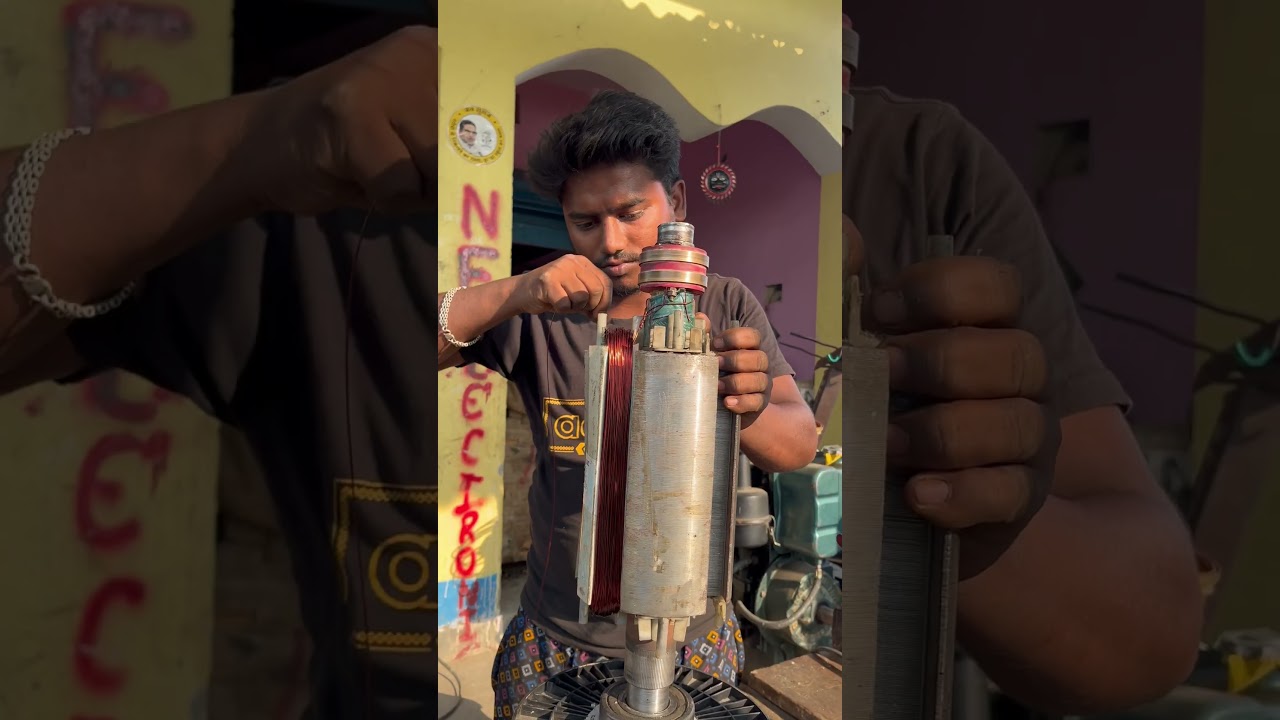 10KVA Alternator Repairing |Part-2 |10KVA Alternator Winding |