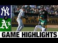 Yankees vs. A's Game Highlights (8/29/21) | MLB Highlights