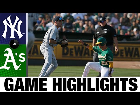 Yankees vs. A's Game Highlights (8/29/21) | MLB Highlights