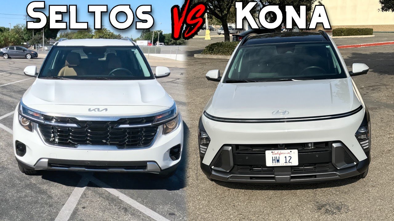 Hyundai Kona или Kia Seltos — что выбрать?