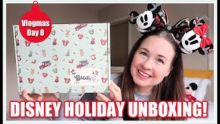 DISNEY CHRISTMAS MYSTERY UNBOXING! | Bibbidi Ultimate Magic Box! | Vlogmas Day 8 by DisneyKittee 9,917 views 3 years ago 13 minutes, 45 seconds